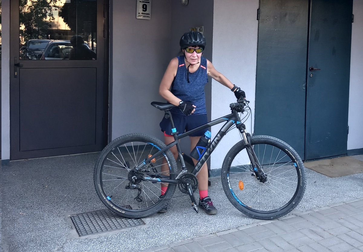B_Beata1809's tweet photo. Radosny dzień 🚲💪😊 https://t.co/3AEOlOORGC