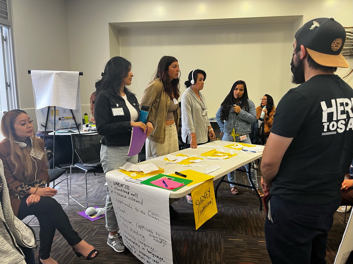 When research and planning are community-driven, it is joyful, creative, relational, and life-affirming. Honored to be co-facilitating ten community-university partnerships across CA focused on participatory action research for just climate action.