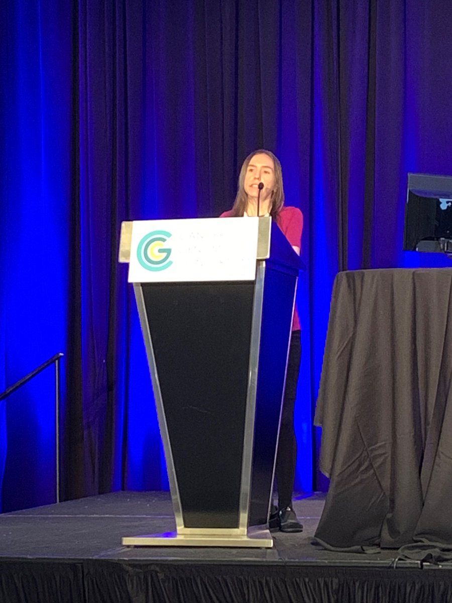 ccgawiki's tweet photo. Itโs happening now!! Our CCGA Editor-in-Chief @HodgeJennelle is presenting the #CCGAwiki #CGCAnnual2023 https://t.co/YkkrzR4gvC