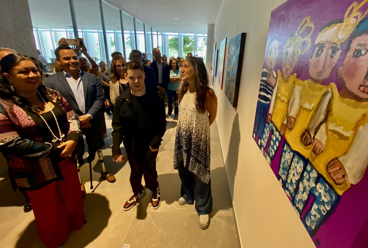 incluyegente's tweet photo. Muestra “Corazón de León” de Oscar León #IncluArte @INGUDIS @J2Grimaldo Inclusión es Grandeza @gobiernogto https://t.co/htyEP5hnBi