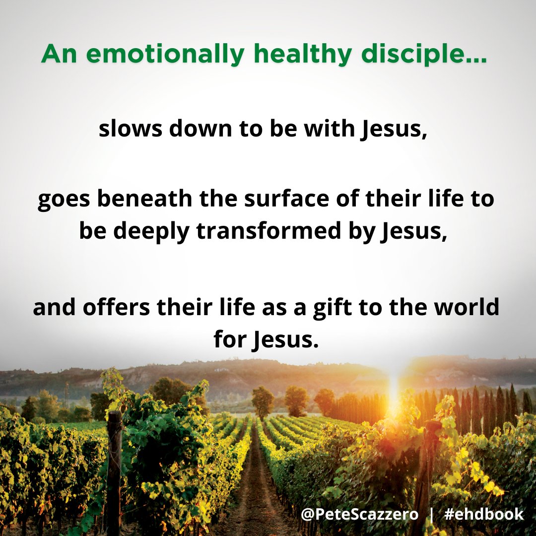 Rejecting the hurry to be with Jesus, opening the depths of our interior lives, and remaining deeply aware of how everything we have is a gift for others—is truly a life work.