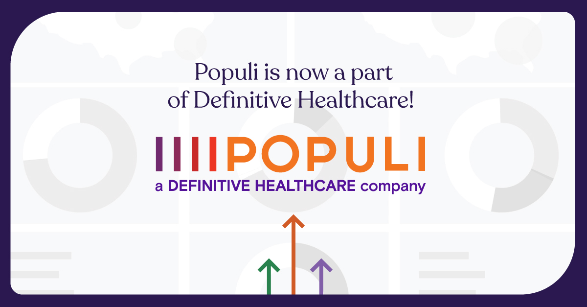 #ICYMI: We’ve been acquired by <a href="/DefinitiveHC/">Definitive Healthcare</a> 🥳

We’re so excited to be a part of the DH family! With Definitive Healthcare + Populi, we’re looking forward to bringing #provider organizations even more opportunities to grow and succeed.

Learn more: bit.ly/45u931q