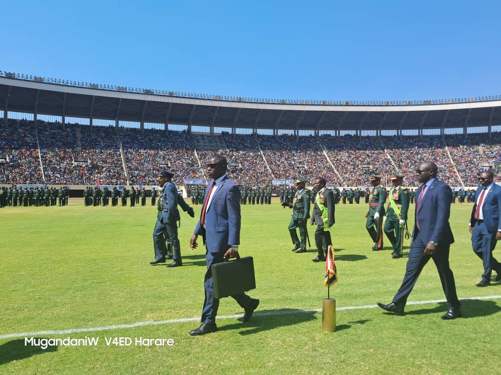 Mrperfectynashe's tweet photo. DEFENCE FORCES DAY 
A day to cherish and to always remember, as members of the Defence Forces of Zimbabwe showcased their brilliant military skills and their commitment to serve  &amp; preserving the territorial integrity of our nation. 
#DefendingZimbabwe
#EDforPeacefullPolls https://t.co/sSeCGg1vs4