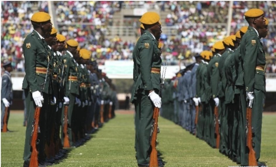Mrperfectynashe's tweet photo. DEFENCE FORCES DAY 
A day to cherish and to always remember, as members of the Defence Forces of Zimbabwe showcased their brilliant military skills and their commitment to serve  &amp; preserving the territorial integrity of our nation. 
#DefendingZimbabwe
#EDforPeacefullPolls https://t.co/sSeCGg1vs4