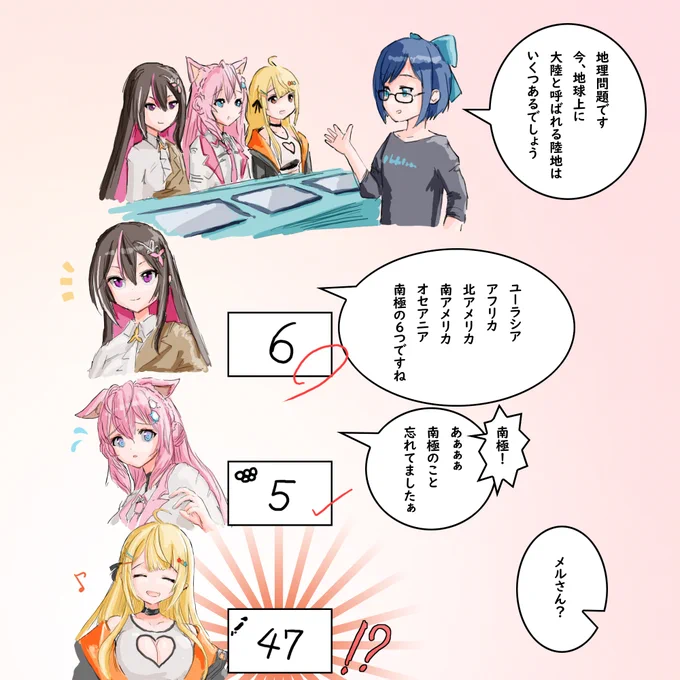 にふにふ、寝る!おやすみぃ～🛏💤
🎨今日の過去絵は
  こんな配信はないのに 見たことある気がする 