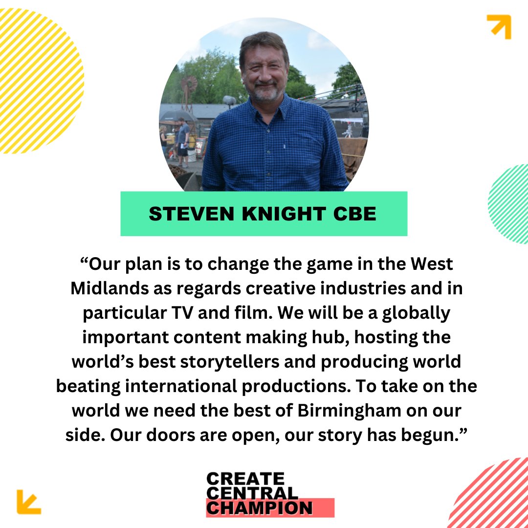 CreateCentralUK's tweet photo. 🚨 Yesterday's big announcement was that Kudos Knight appointed Birmingham-based Producer Rem Conway as their Development Producer
🔗 https://t.co/HyJTjoLhgB
Here's what the Peaky Blinders, SAS Rogue Heroes, This Town creator & Create Central Champion, Steven Knight had to say: https://t.co/jOQUCpVLhN