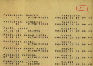 Le #convoi5 quitte le camp de #BeaunelaRolande le 28 juin 1942 et rallie #Auschwitz le 30 juin. Le #15août 1942, sur les 1004 passagers arrivés, 703 étaient encore en vie. En 1945, il ne restait que 49 rescapés de ce convoi. ow.ly/uKSy50PzswG