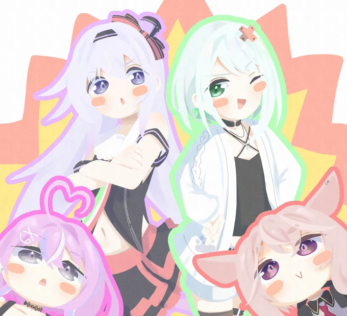 #ぱせめっぴ#ピノの自由帳#しゃらくせ絵#まじぱねぱれっと#めめアート(ちっちゃいものくらぶ......) 