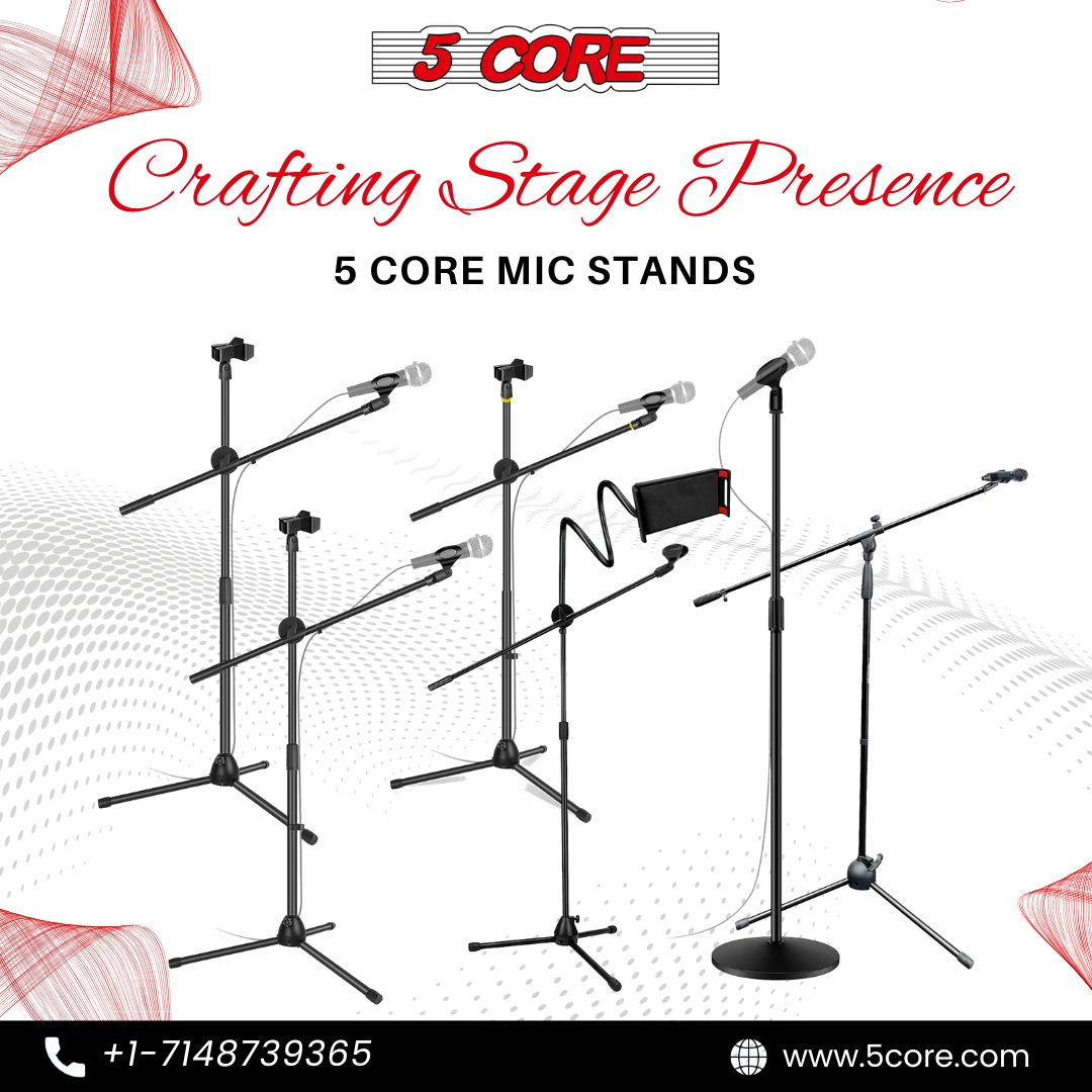 Your Sound, Your Stand.
.
Order Now - 5core.com/collections/mi…
.
.
#micstands #microphonestands #proaudio #5coreusa #singer #artists #mickaraoke #micbluetooth #audioengineer #microphones #soundengineer #soundsystem #hiphop #singing #micstand #onstage #singer