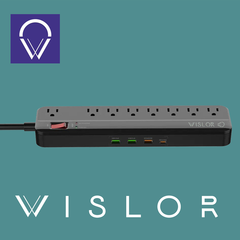 wislor_inc's tweet photo. 🚀🔌 Keep your devices charged at lightning speed with our fast charging surge protector! Featuring 8 US outlets and USB-C compatibility, this power strip is a must-have for any tech-savvy household. #SurgeProtector #FastCharge #USB-C #PowerStrip #SafetyFirst #ChildProtection https://t.co/2lVGtvKYES