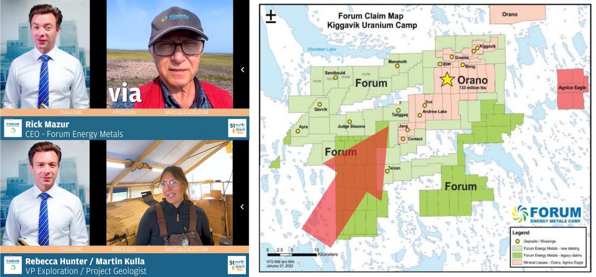 #ForumEnergyMetals chases #Cameco's ⚛ #uranium #discovery in #Nunavut @Stockboxmedia 📡 visits @ForumEnergyMC mailchi.mp/dcc2b4501646/f…  $FMC.V $FDCFF #stockstobuy #cleanenergy #greenenergy @prospectornews @isodope @chidambara09 @digger_vern @slocan68 @quakes99