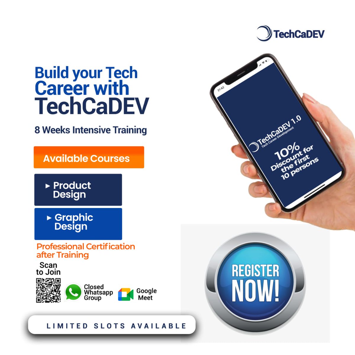 ikangbo_gabriel's tweet photo. Obidient an opportunity has come for you again . Register now. #limitedslot
Follow our page on all platforms @techcadev .
@a_little_god_ @_weyimi @Ngozi_bela https://t.co/FMFEHOwqfm