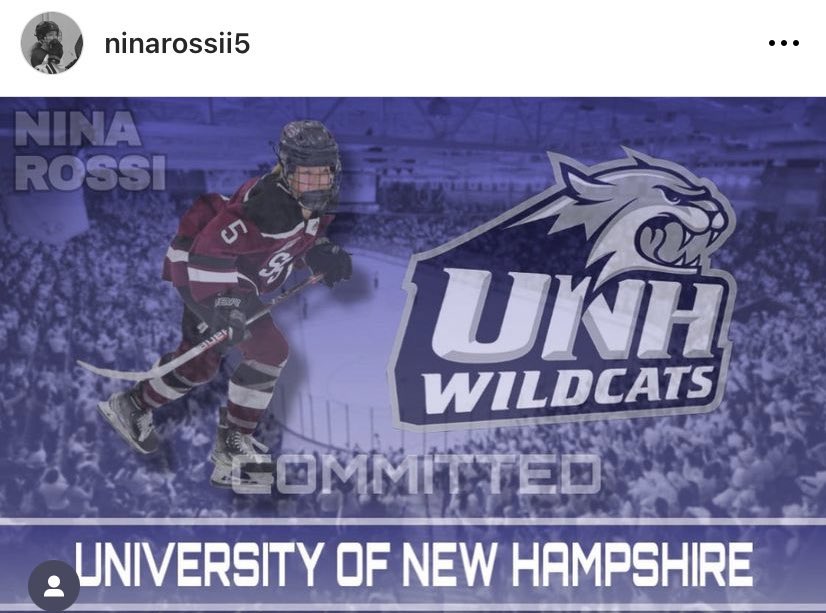 InTheZoneMN's tweet image. Congrats to #Elite25 forward Nina Rossi committing to @UNHWomensHockey! 

#ITZ #SSM #UNH