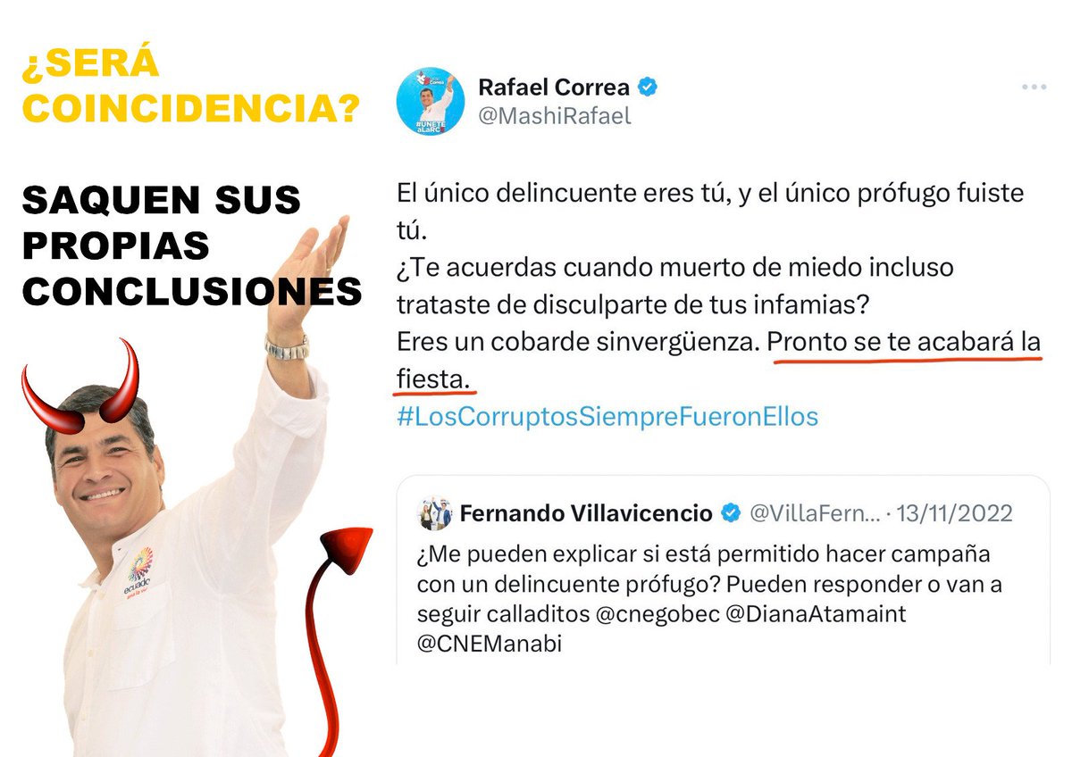 Temerar13319461's tweet photo. #ProhibidoOlvidar #FernandoVillavicencioVIVE #Ecuador #NoalFraude https://t.co/p0A5NrVkHJ