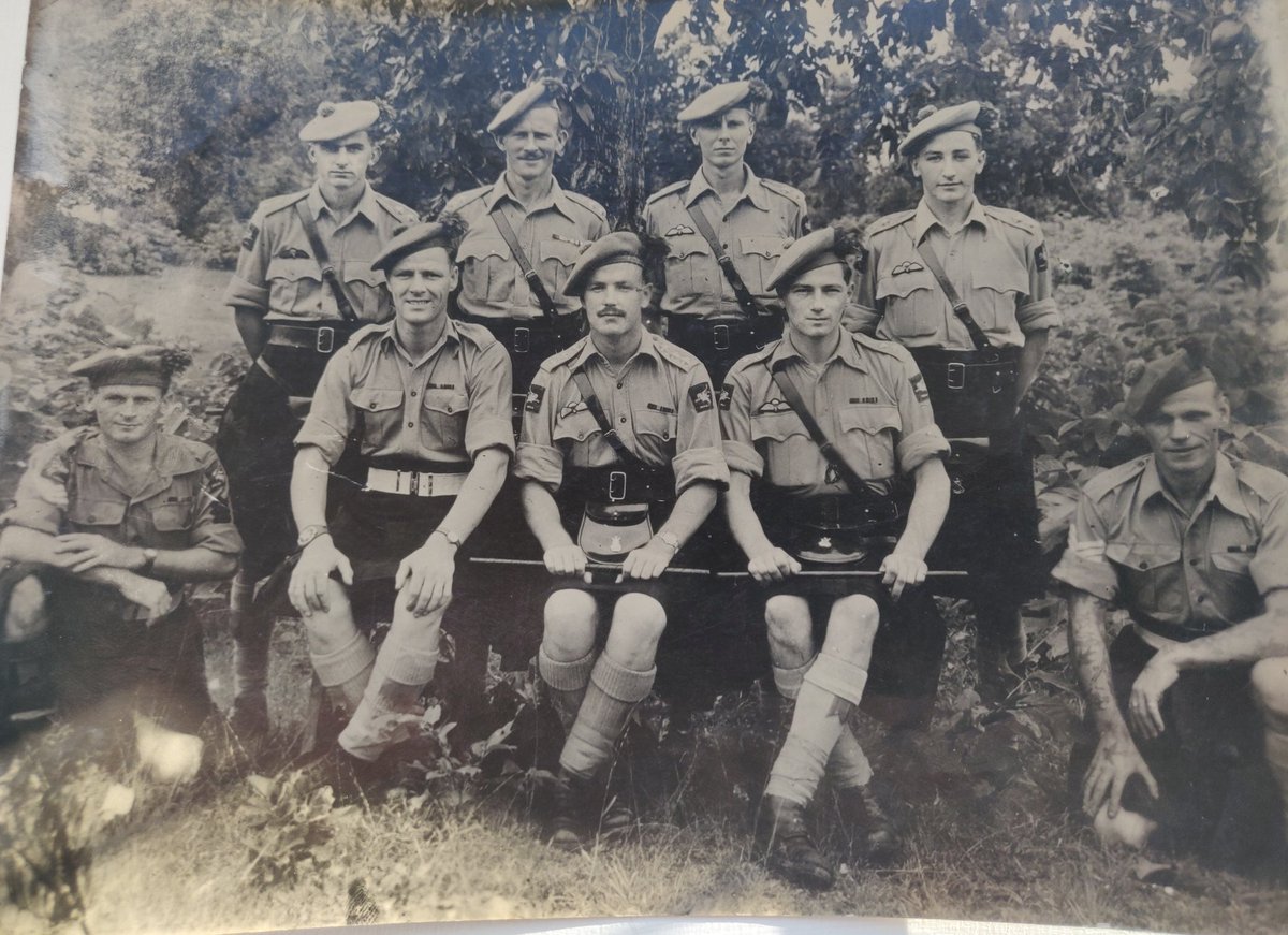 Remembering my father on VJ day. Pictured "somewhere in the jungle" and seated front right.