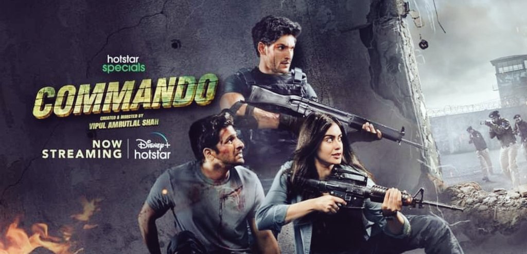 SanskarRJoshi's tweet photo. Bestest Spy Thriller Show Made in India Just Nailed It..!❤️🇮🇳 
Kudos To @adah_sharma #premparrijaa @shreya_chaudhry What A Performance Didn't Felt it Was Debut of #premparrijaa Phenomenal Can't Wait For Season 2  Expecting Surprise Entry Of @VidyutJammwal 🥵

#commandoonhotstar https://t.co/vHa1jHrSWm