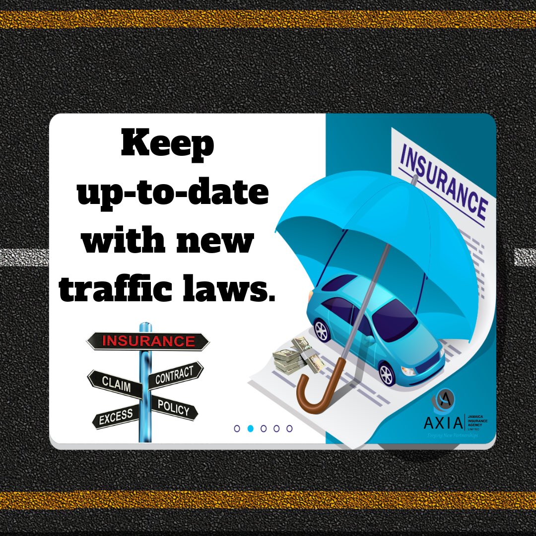 AxiaJamaica's tweet photo. 🚘 Stay protected and drive smarter with these essential auto insurance tips! From finding the best coverage to saving on premiums, we've got you covered! Share these valuable tips with your friends and family to keep everyone safe on the road. https://t.co/UqjKU3YJF7