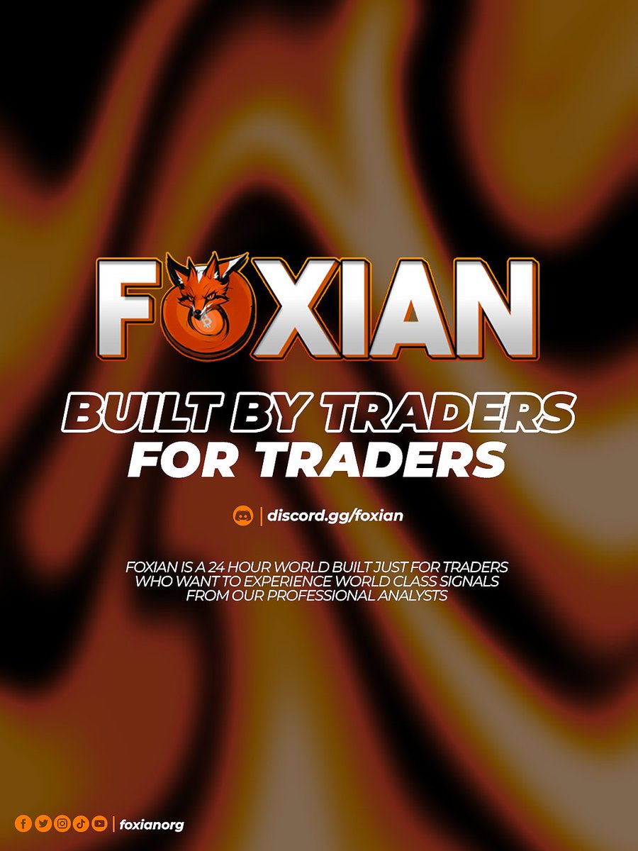 Official Discord Launch ⬇️
 
Twitter: <a href="/foxianorg/">Foxian</a>  🦊

———————————-
Discord: discord.gg/foxian

———————————-
Crypto, Stocks &amp; Forex ? 🔥
18 Analysts for all Financial Markets

———————————-
Daily Livestreams ? 🔥
Learning Sessions &amp; Classes Daily on Fixed Schedule