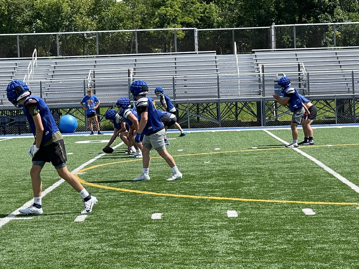 ETNreisenweber's tweet photo. Camp 33 is at Greenville where the Trojans have a new coach in Mike Menold. @ghstrojan @GHSTrojans https://t.co/sCDyBJ3utO