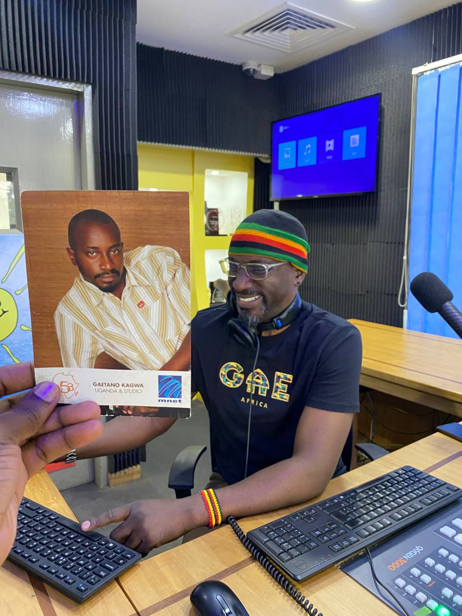 gaetanokagwa's tweet photo. Back in the day when I was a young presenter and host of the African travel magazine show "Studio53" on M-Net versus the older &amp; maybe wiser version of me today. Time has a way of slipping by in the blink of an eye. 

#Studio53 https://t.co/DAZuj82G6S