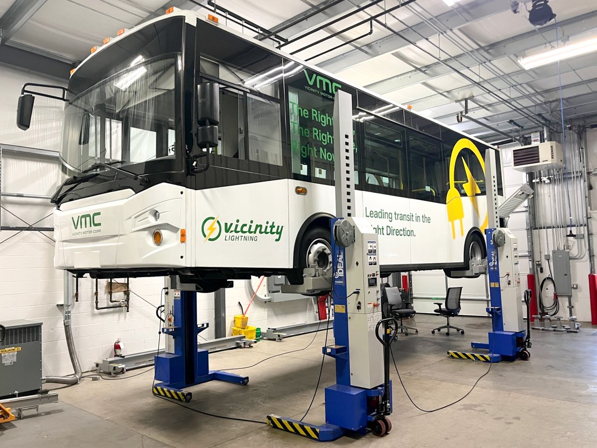 exrotech's tweet image. Charging ahead with Vicinity Motor Corp! The Exro team is getting the VMC bus fitted with the innovative Coil Driver™ technology. Come find us at APTA 2023 this October and get a glimpse of the next generation of electric transit vehicles. Are you ready? ⚡🚌

#ExroTech #EBus