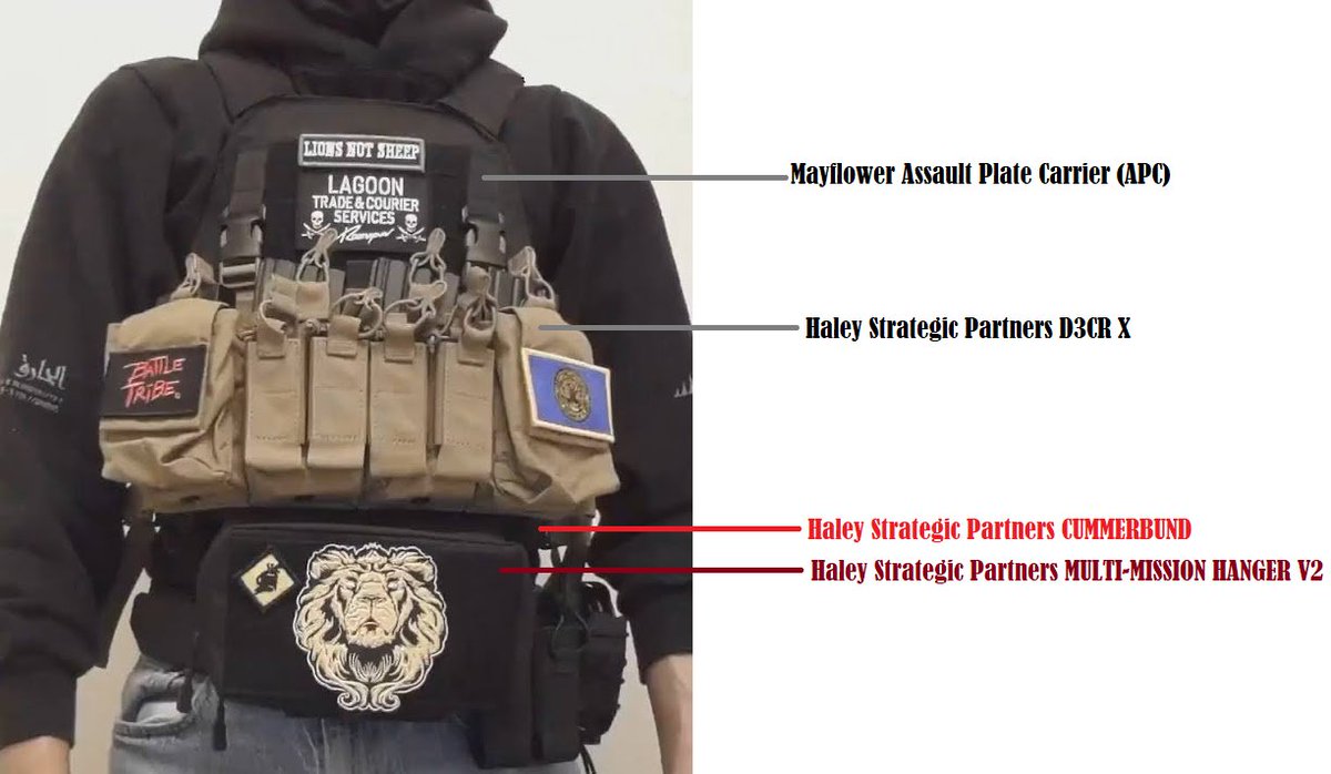 WesleyConnor6's tweet photo. General Purpose Plate Carrier vest ft Mayflower and Haley Strategic Partners

#tactical #platecarrier #haleystrategic #haleystrategicpartners #mayflower #VelocitySystems #wftc141 #whiskeycharlie141 #whiskeyfoxtrottangocharlie141 https://t.co/cZWoHEmyv6
