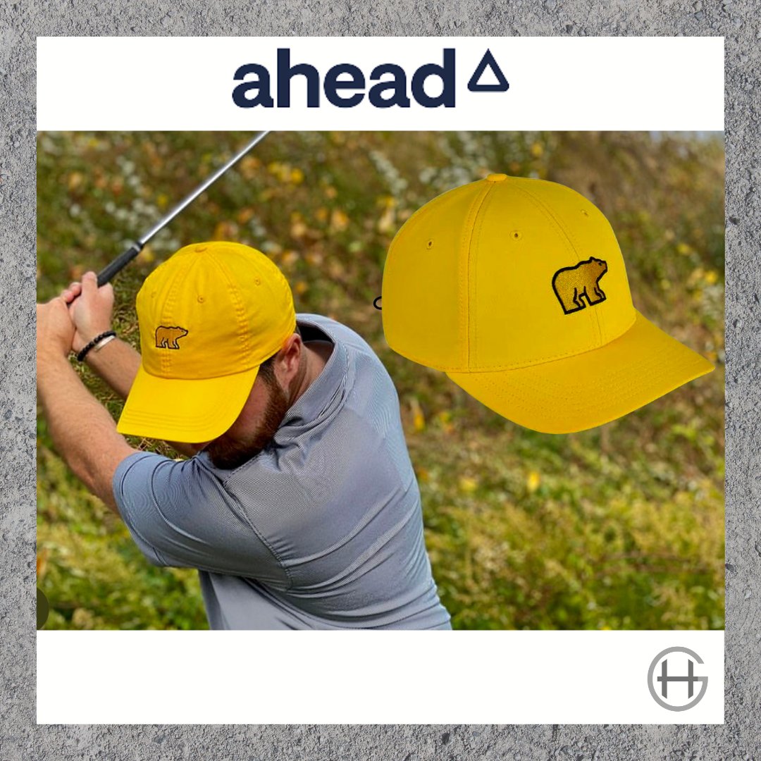 Every purchase of the @playyellow4kids hat helps support @cmnhospitals! 🫶 

#aheadusa #PlayYellow #CMNhospitals #charitablegolf #headwear #golf #golfer #golfstagram #golfcourse #pgatour #ohio #nohiopga #southernohiopga