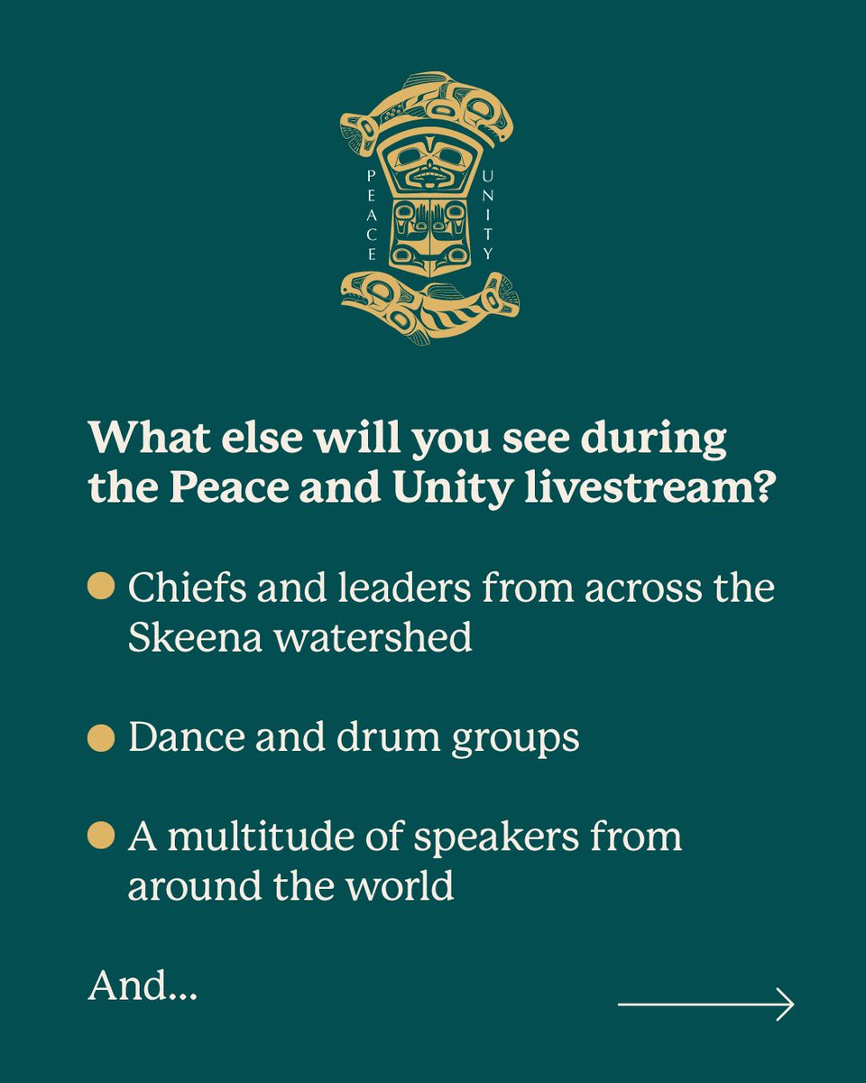 DavidSuzukiFDN's tweet photo. The #PeaceAndUnitySummit is happening now! Join the Wet’suwet’en 👉 https://t.co/nW6QQpylUd

#AllOutForWedzinKwa #WetsuwetenStrong
@dogwoodbc @wildernews @SkeenaWatershed @standearth https://t.co/UmI42UpQ7E
