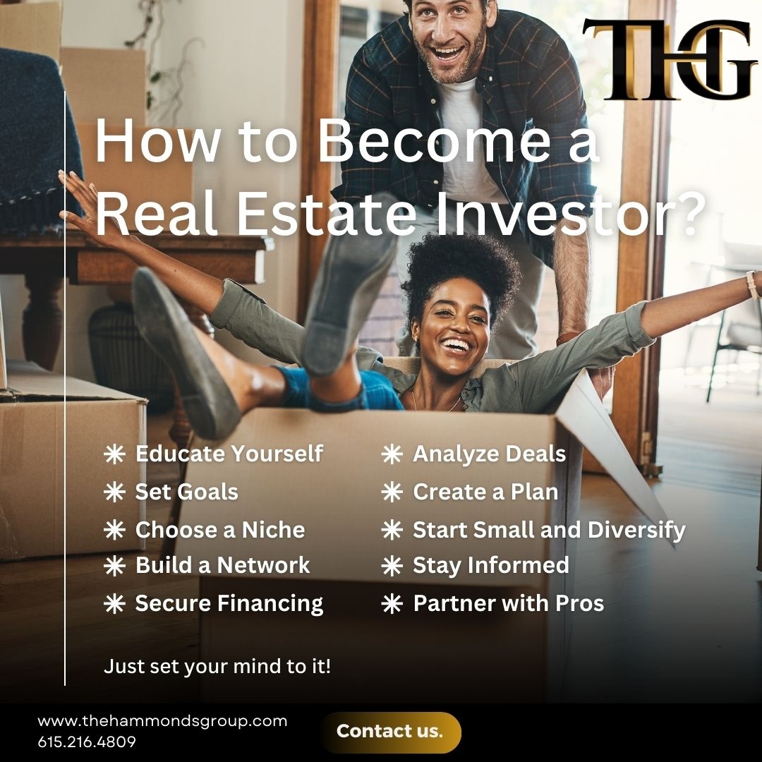 🏢 Ready to Become a Real Estate Investor? 🌟💼 Here's How to Get Started! 
-
🔗: thehammondsgroup.com
-
🏠💼 Take the leap into real estate investing! #InvestmentTips #PropertyInvestor #FinancialFreedom #InvestmentOpportunities #BusinessVenture #RealEstateJourney