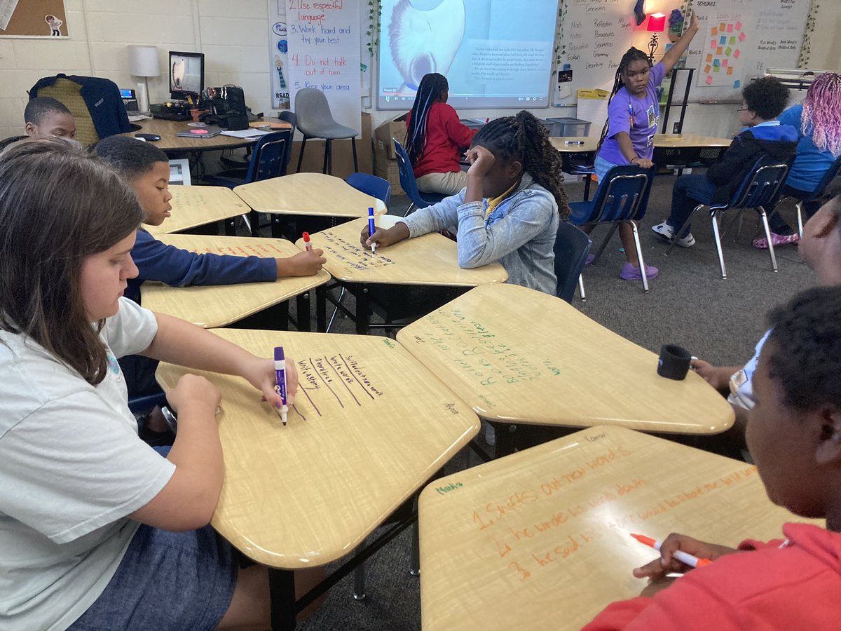 MrsHyattRCE's tweet photo. Listing ways they see writing being used in the story.
@RCE_SAiL https://t.co/t496FU2iEA