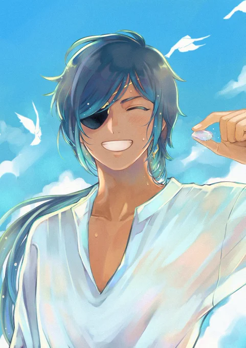 夏も後少しなので落書き 