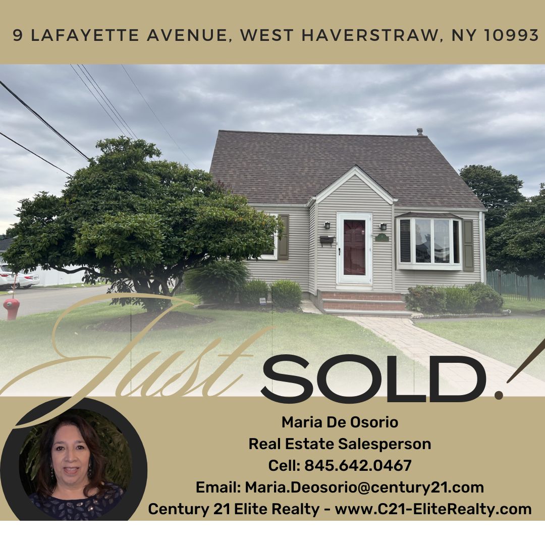 JUST SOLD! #C21 #century21 #singlefamily #rockland #westhaverstraw #westchester #realestate #realtor #tappanzee #newyorlrealestate #overthebridgerealestate