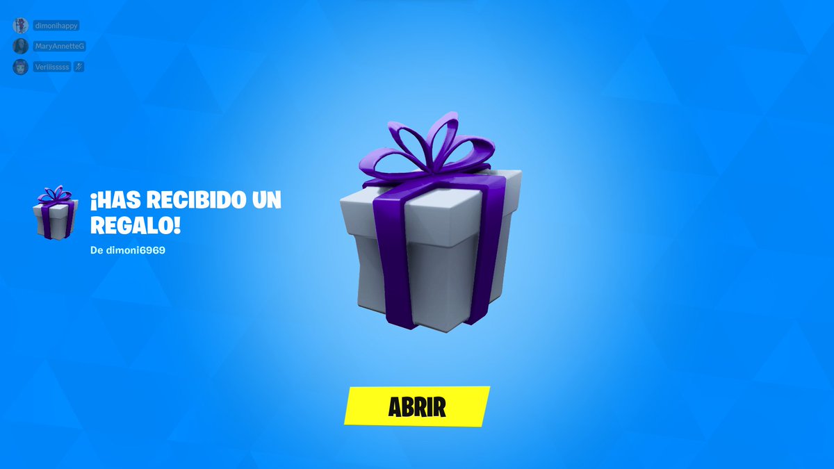 veriiisssss2's tweet photo. Graciasss por este hermoso regalitooo @Demonhappy666 ❤️❤️❤️ #AlimentandoMiVicio
#Fortnite https://t.co/tj1FSZqzL9