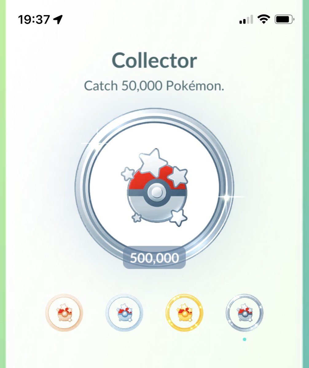 500k catches ✔️