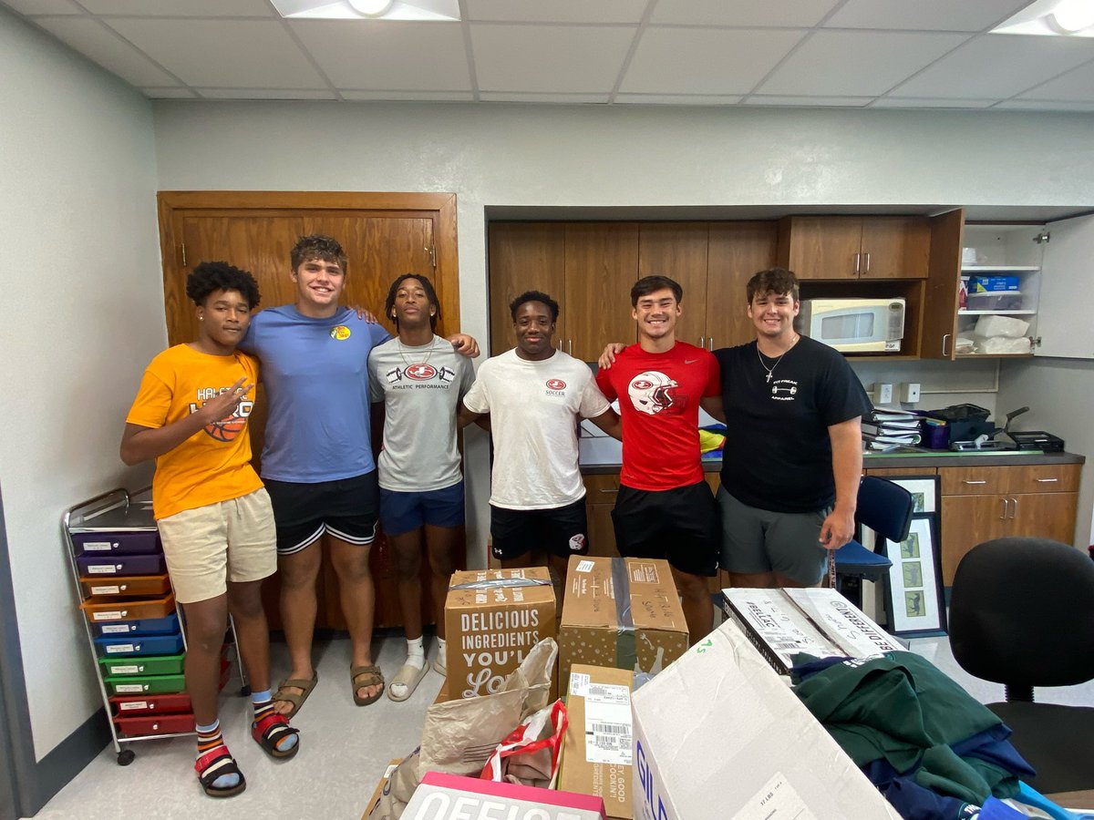 Happy to deliver 20 boxes of donations to Thorpe Gordon Elementary to help support our first JC STEM school! Another example of our fellas being #JayGreat and involved with our community. And a special thank you to all who donated!