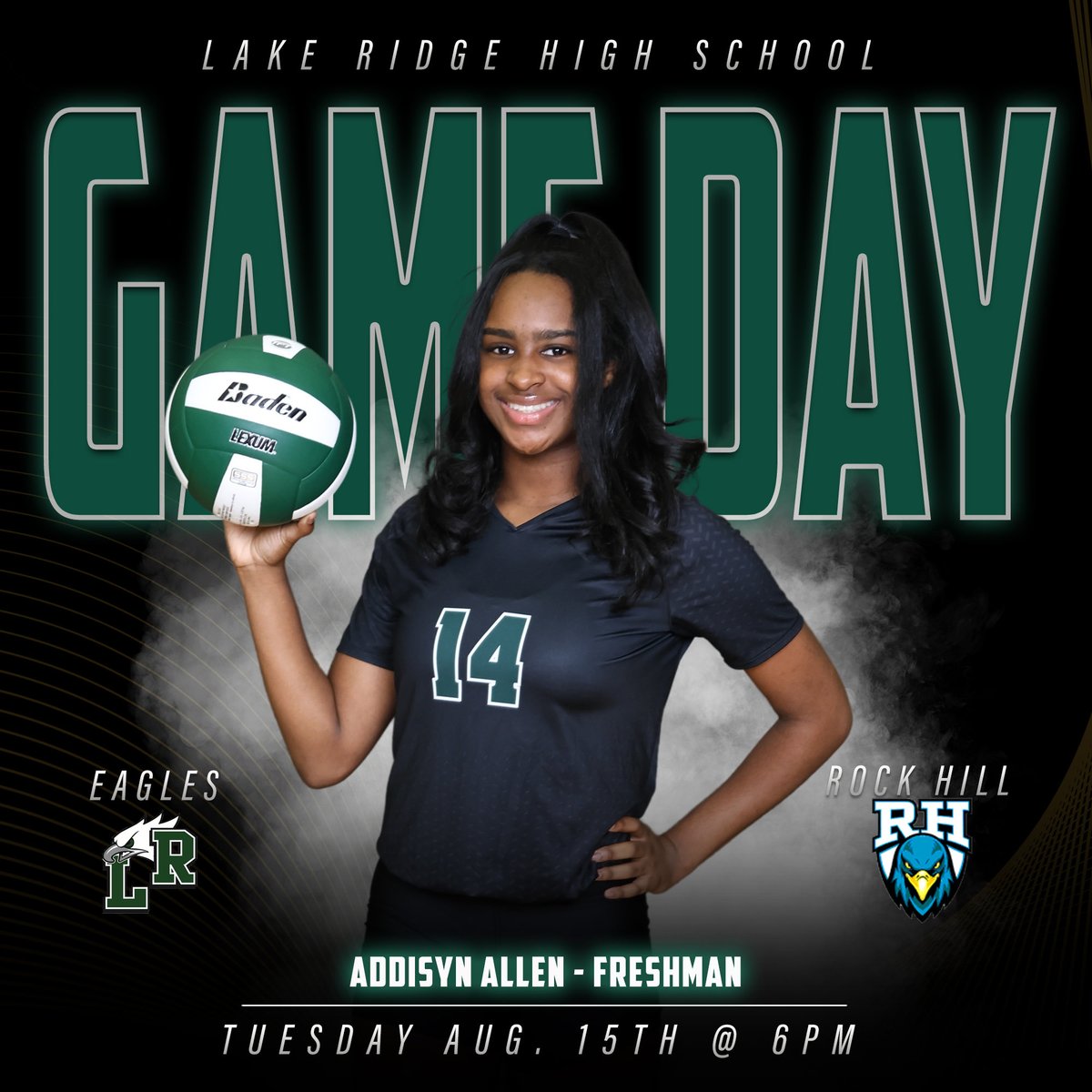 Lake Ridge VB (@lakeridge_vb) on Twitter photo Today is our first ROAD GAME of the season taking on Rock Hill HS in Prosper! Let’s go! <a href="/MISDathletics/">MISD Athletics Dept.</a> <a href="/LakeRidgeEagles/">LakeRidgeHighSchool</a> <a href="/alltheway30/">Ashley Alloway</a> Today is our first ROAD GAME of the season taking on Rock Hill HS in Prosper! Let’s go! <a href="/MISDathletics/">MISD Athletics Dept.</a> <a href="/LakeRidgeEagles/">LakeRidgeHighSchool</a> <a href="/alltheway30/">Ashley Alloway</a>