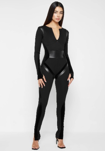 I just received a contribution towards Vegan Leather &amp; Bandage Contour Jumpsuit - Black | US 6 / Black<a href="/tag/throne"class="tags"><span>#throne</span></a><a href="/tag/wishlist"class="tags"><span>#wishlist</span></a>
