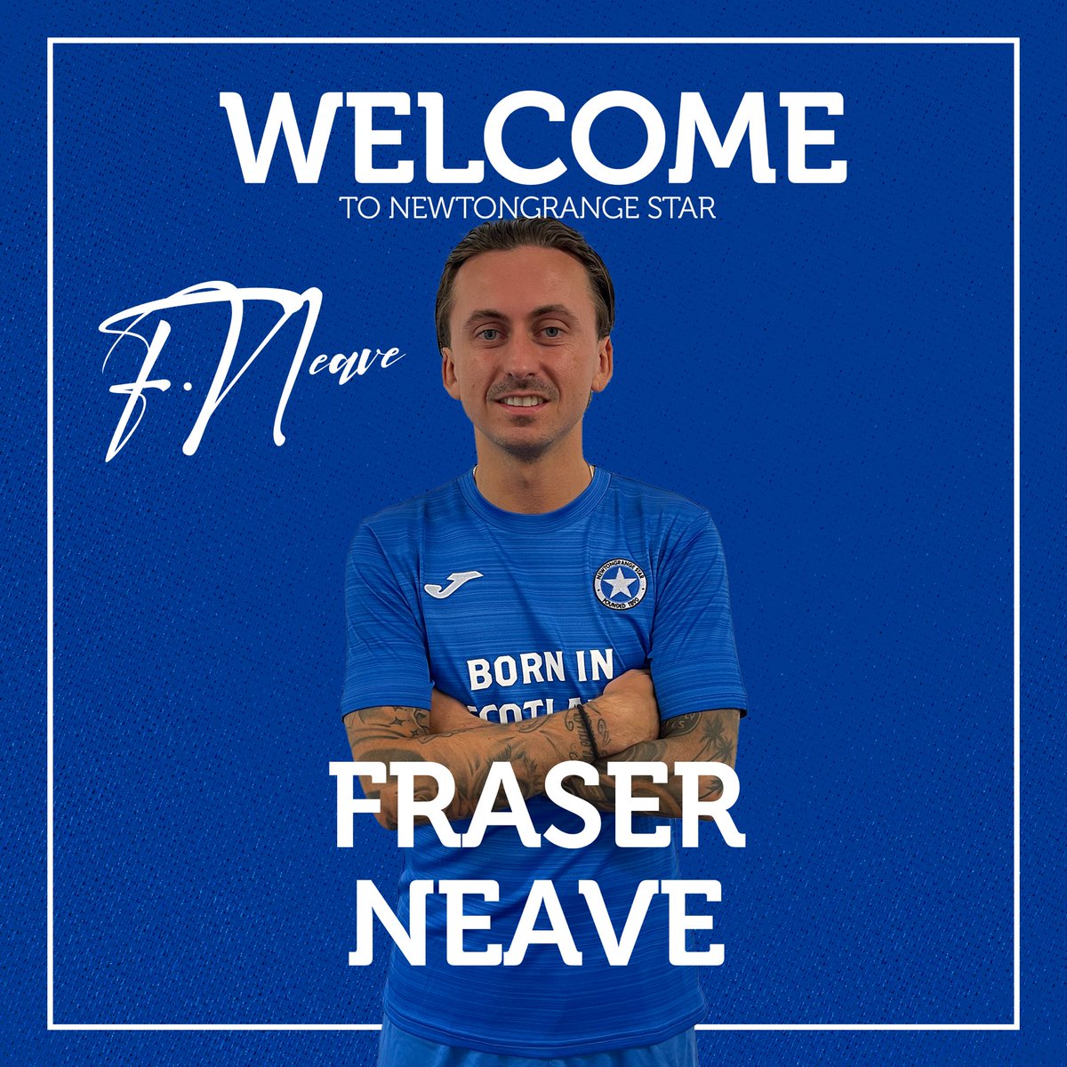 ✍️ Welcome Fraser 

We are pleased to confirm the loan signing of midfielder Fraser Neave from Dunbar United. 

Fraser adds real quality to our midfield options and we are delighted to welcome him onboard. 

Thanks to Dunbar Utd for their assistance in getting the deal done 🤝🏼