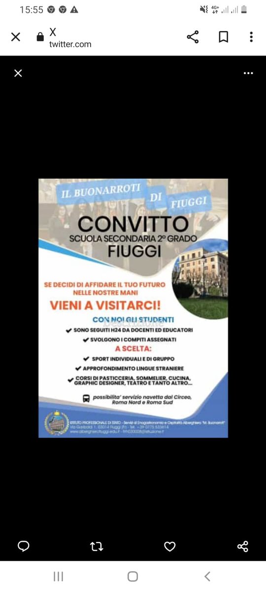 Ipsseoa M.Buonarroti #Fiuggi #Convitto Opportunità ed ospitalità per cinque anni..#Chef #Maitre #Bartender #Sommelier #PastryChef #Receptionist