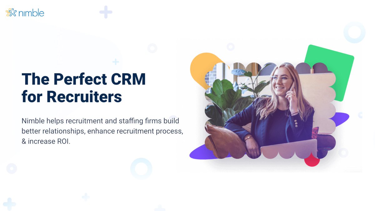 Nimble's tweet image. #Recruiters, say hello to your ultimate ally - Nimble! 🤝🔍 With our powerful features, managing candidate info, interviews, &amp;amp; interactions becomes a breeze! 📌 

Try it out: nimb.li/3O8ldG7 

#Recruitment #RecruitingCRM #HRTech