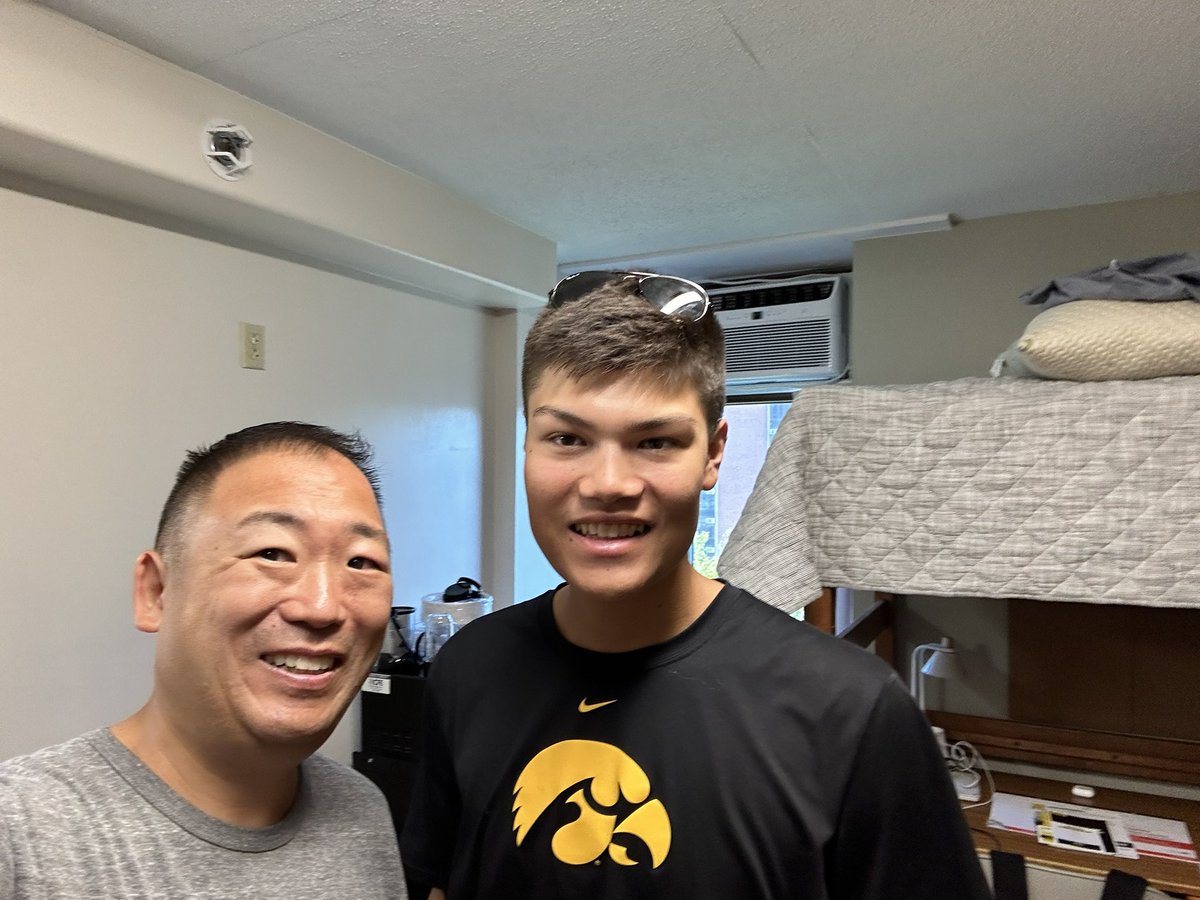 Dropped the big guy off at the University of Iowa. Another generation of Hawkeye is ready to go!