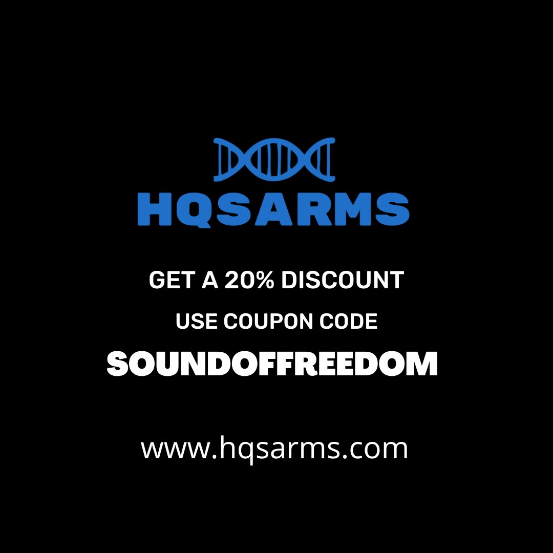 hqsarms's tweet photo. Use coupon code SOUNDOFFREEDOM to get a 20% discount on all orders at https://t.co/FmwM9zD2zn https://t.co/yXsgXS0aLr