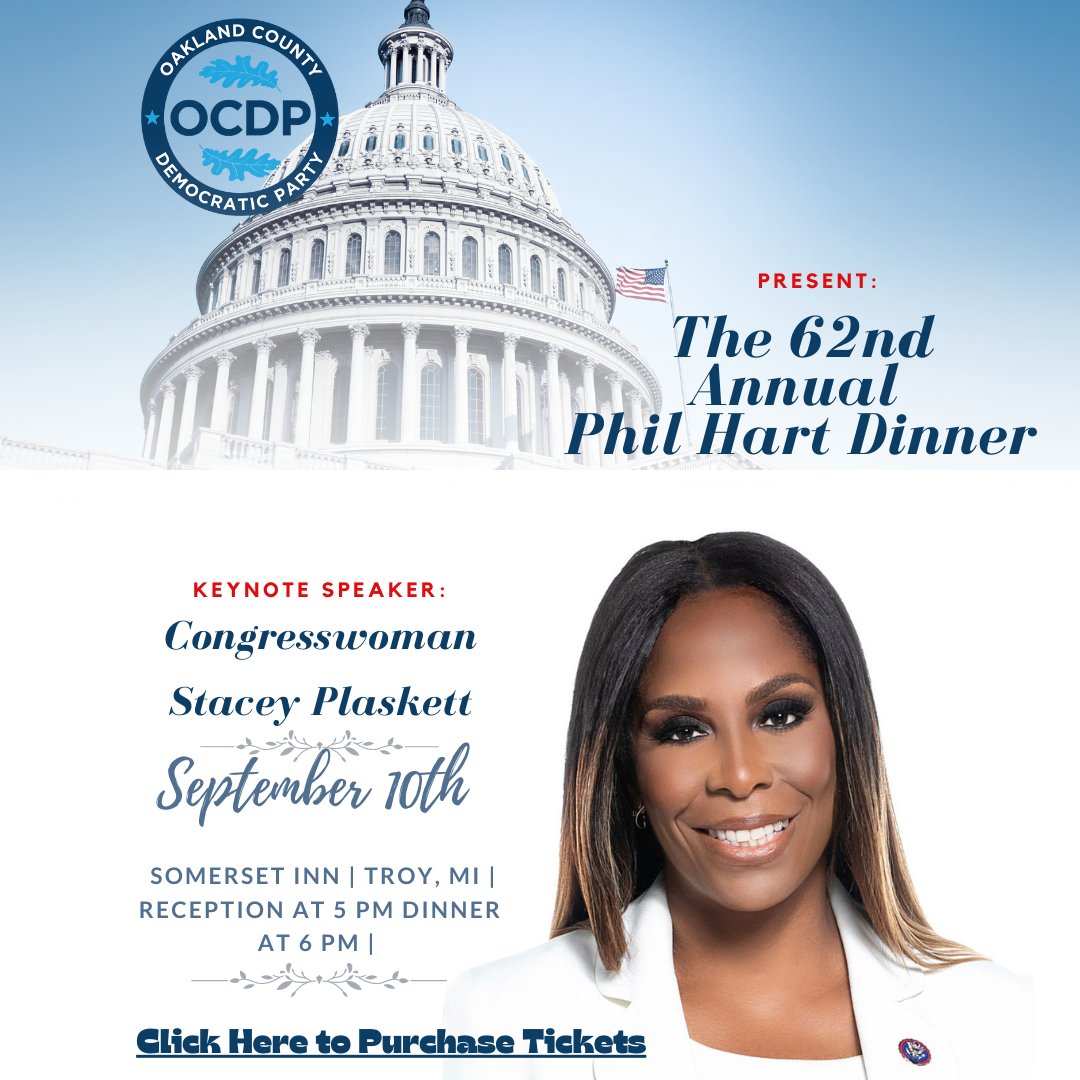Join OCDP at the Phil Hart..... this is a Don't Miss Event!