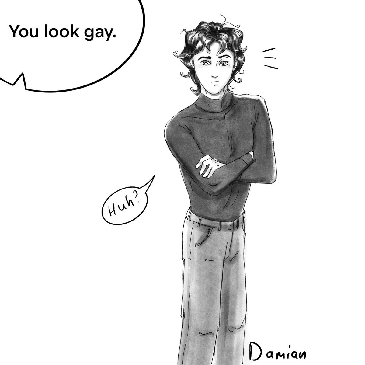 holanster's tweet photo. My bby Damian. #oc https://t.co/jDyf4ttUKM