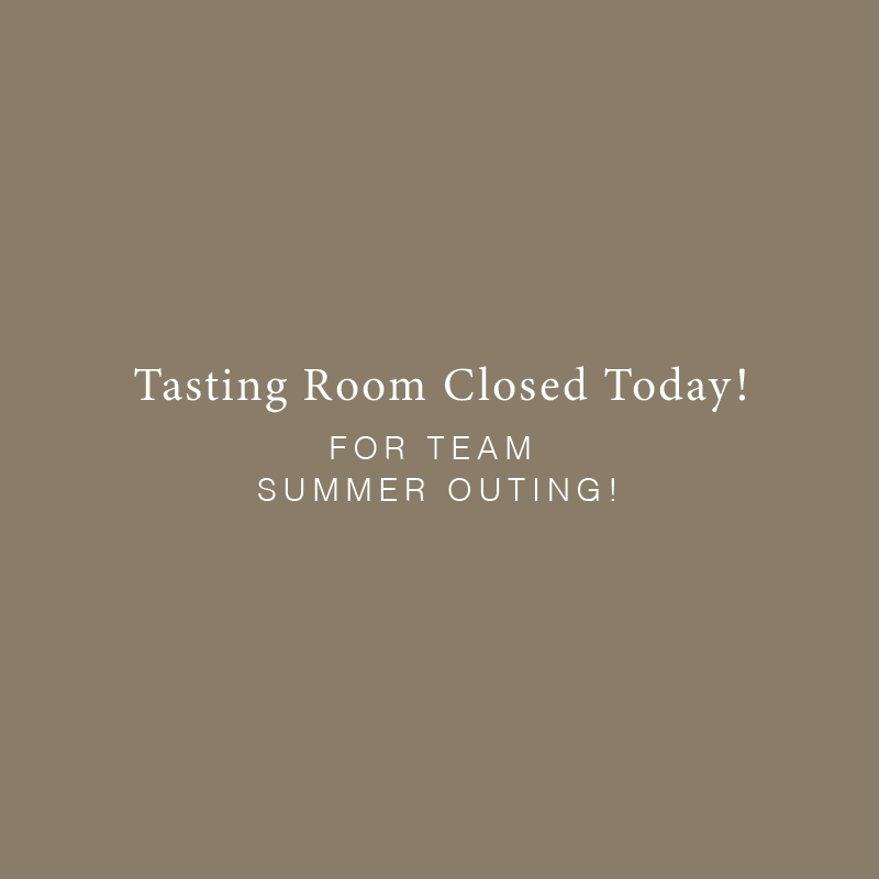 DobbesWinery's tweet photo. We will be closed today for a team summer outing! Celebrating the final days of summer and we'll be back tomorrow ☀️ https://t.co/cnl4JELA3V