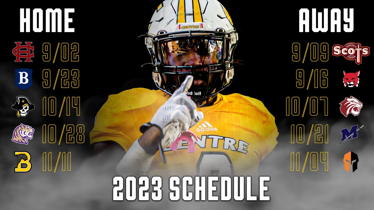 CentreAthletics's tweet photo. Mark your calendars. 📆 #RollKerns https://t.co/A6hofsKEpp