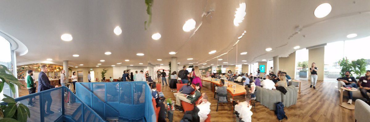 SalesforceWill's tweet photo. Fabulous turnout for the @SalesforceUK #trailblazercommunity #london #megameet at @PublicisSapient. Thank you to wonderful sponsors @ProvarTesting https://t.co/gE2oy2YvAZ