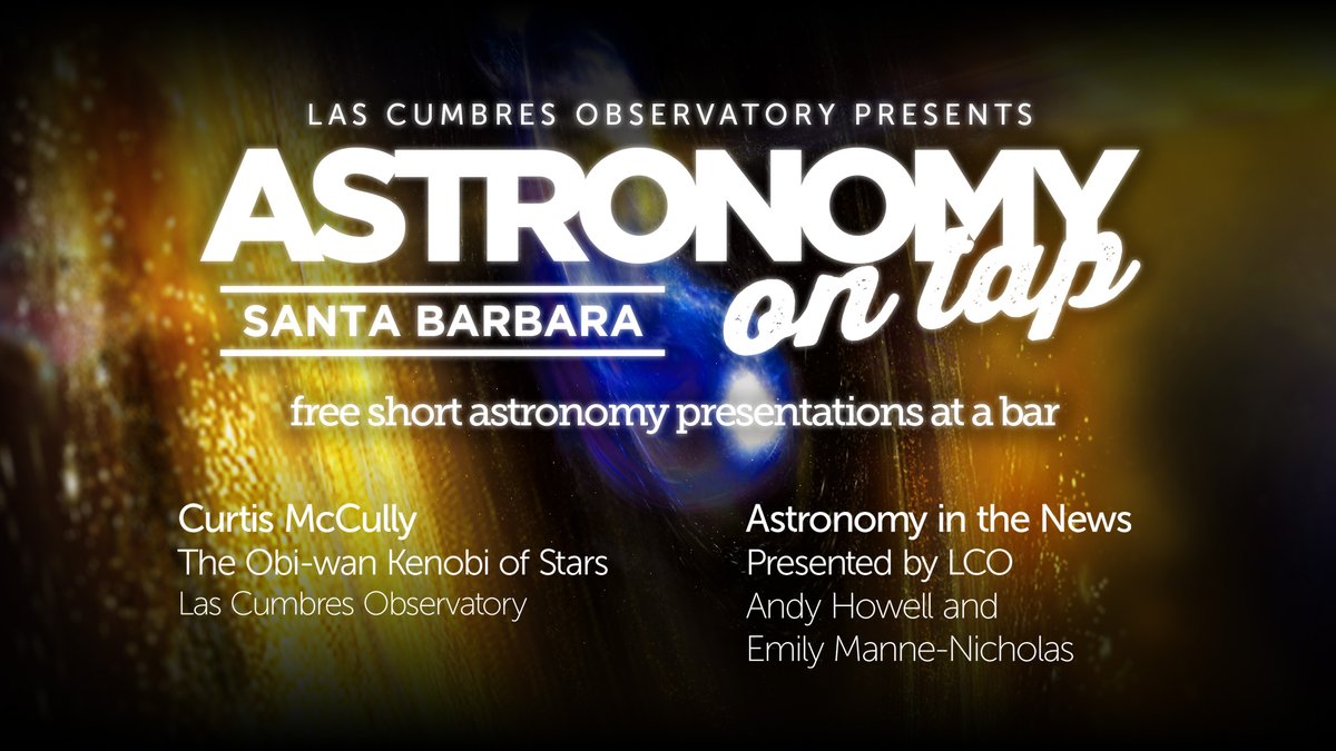 Astronomy on Tap, next Thursday August 24.