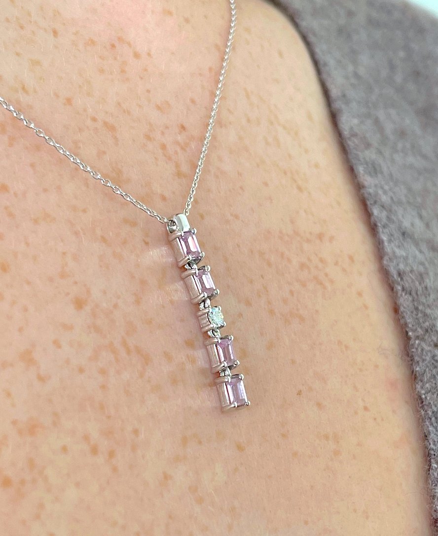 Embrace the shades of the summer. Iridescent tones of natural pink and purple sapphires. Explore the Kaleidoscope collection. 💖 hestiajewels.com/collections/ka…… #finejewelry #gold #giftideas #jewellery #sapphire #sapphires #supportlocal #jewelry #finejewelry #jewelrylovers