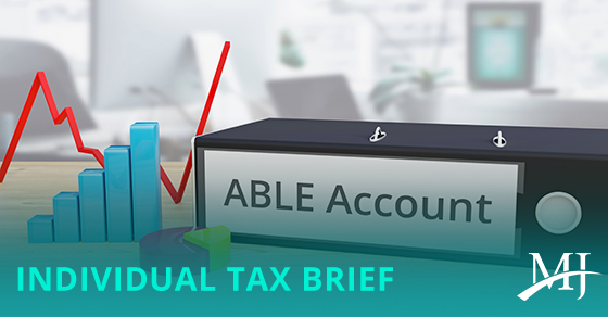 Family members often want to help disabled loved ones financially but don’t want them to lose eligibility for their government benefits. A tax-advantaged ABLE account may be the answer.

hubs.ly/Q01_4rm70